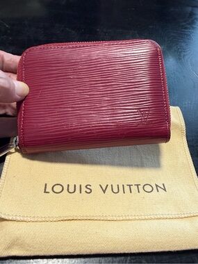 LOUIS VUITTON Epi Zippy Coin Purse